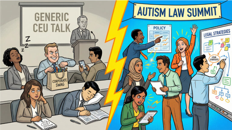 Why Every ABA Therapy Professional Needs to Be At the Autism Law Summit