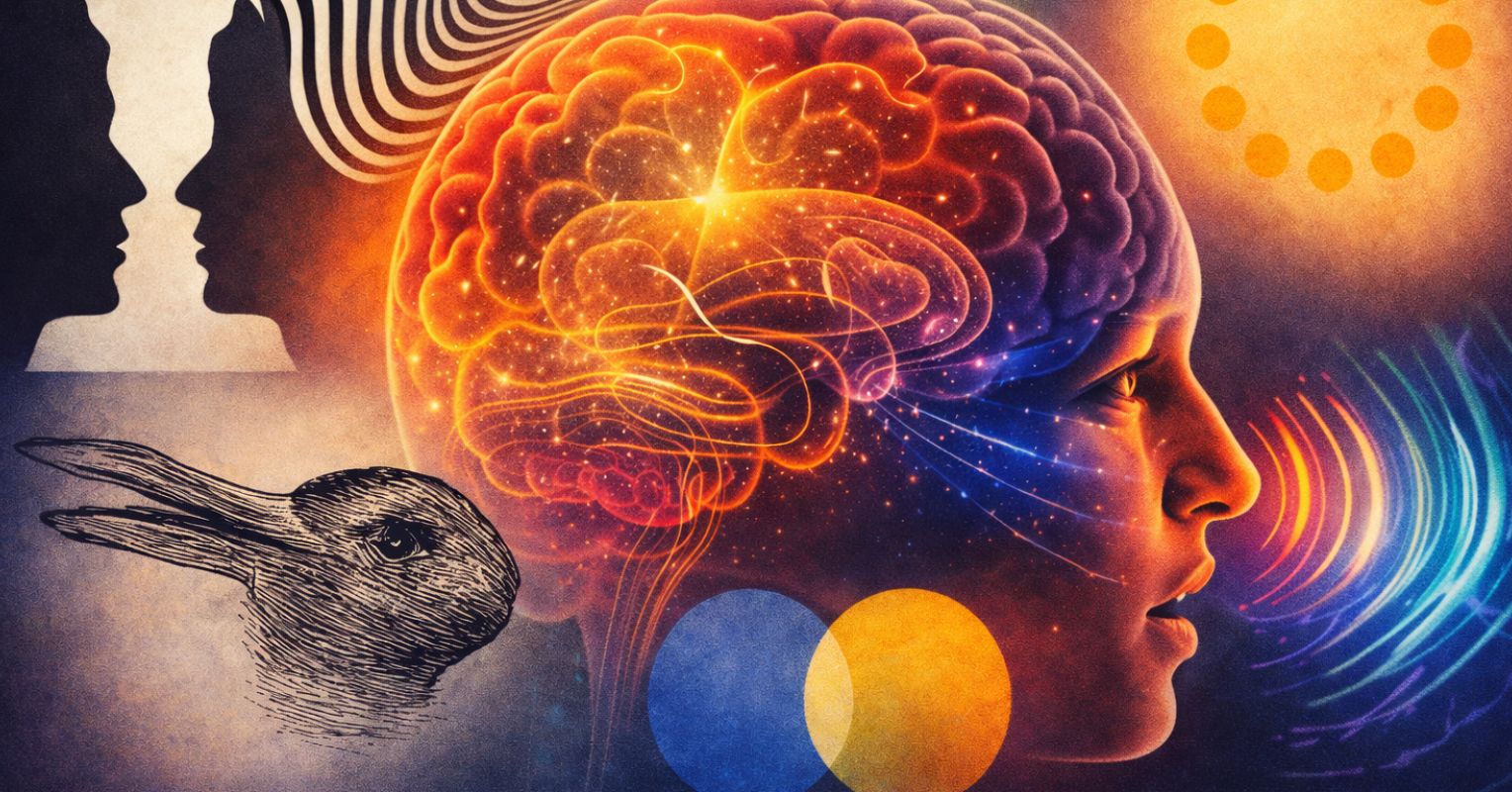 Perception Is Not Just Sensing: The Brain’s Active Role in Constructing Reality