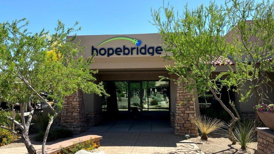 A Hopebridge autism therapy center. Founded in Indianapolis in 2005 by Kim Strunk, Hopebridge was acquired by Arsenal Capital Partners in May 2019 at a reported ~$255M valuation and grew to 100+ centers across 12 states. (Source: Hopebridge)