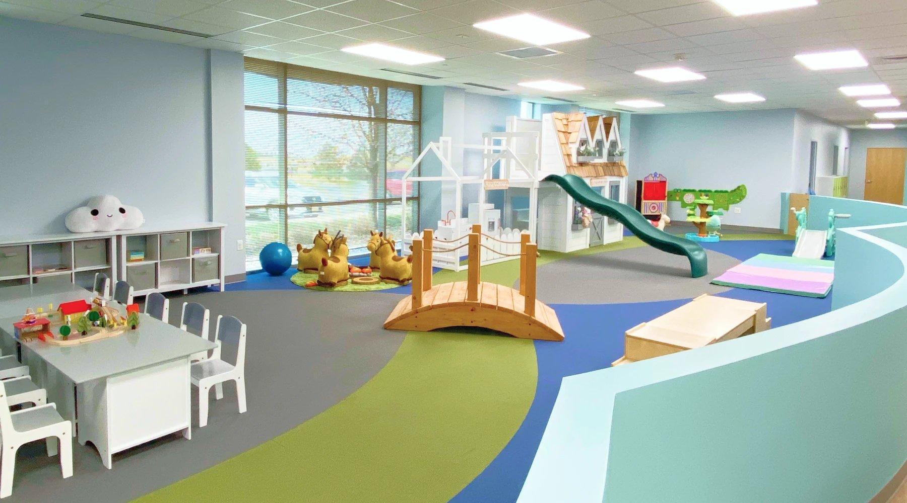 The generalization and play area inside an Action Behavior Centers clinic