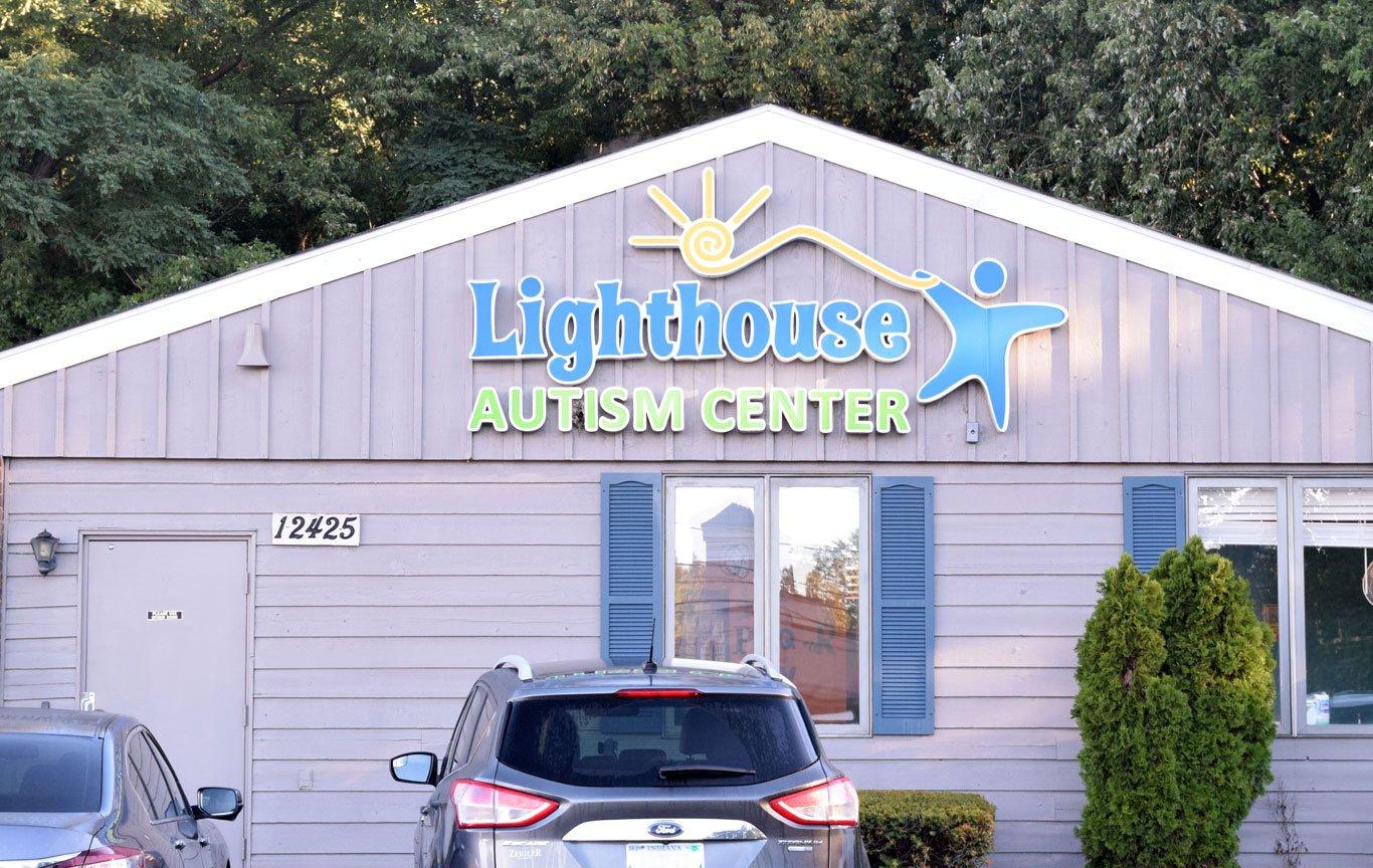 A Lighthouse Autism Center clinic exterior