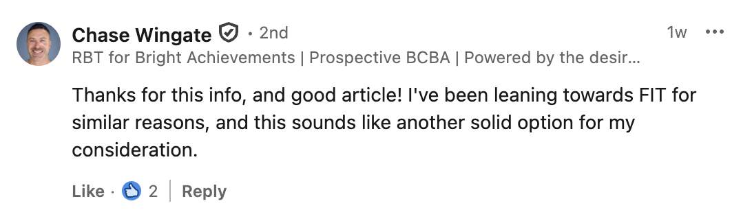 LinkedIn repost from Tera Wenner