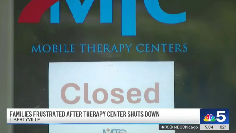 Mobile Therapy Centers Abruptly Closes Its Illinois ABA Clinics Leaving Families and Employees Stunned