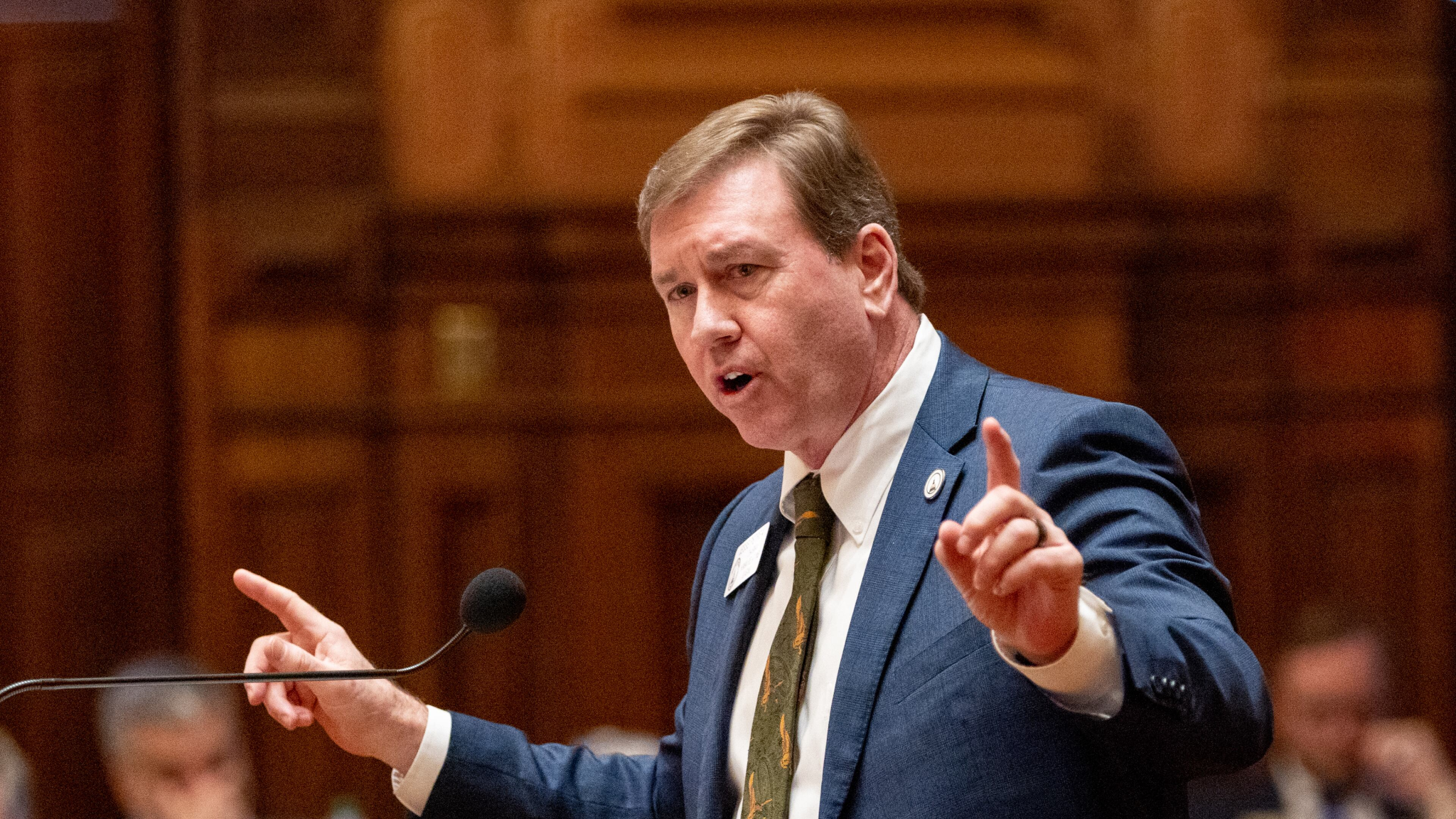 Representative Petrea questioned CareSource over its recent actions.