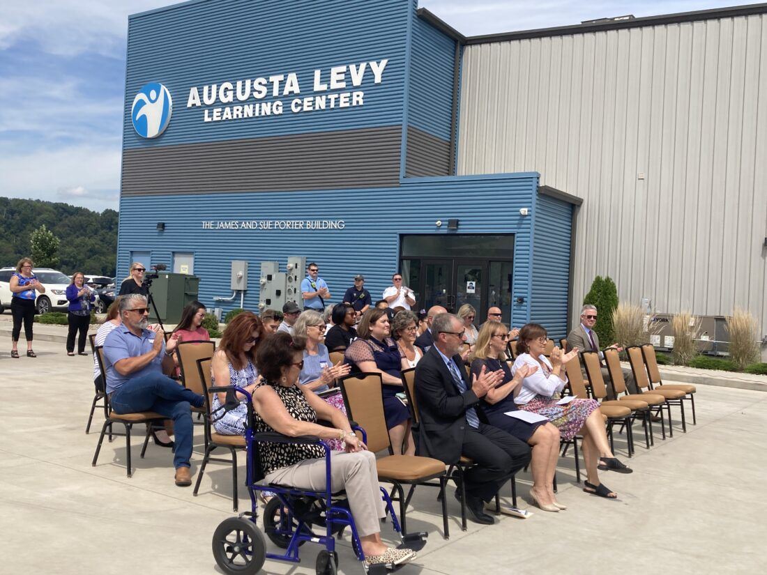 The James and Sue Porter building is now the permanent home of the Augusta Levy Learning Center.