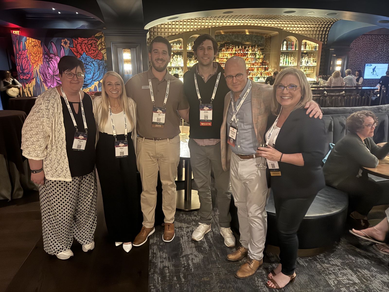 Schwarzbach at the CASP conference. Flychain has positioned itself at the center of the independent ABA practice ecosystem through industry partnerships and event sponsorships.