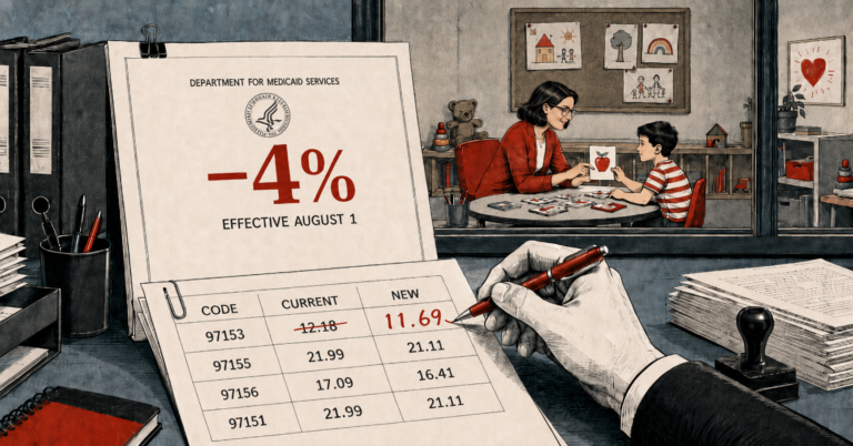Kentucky Medicaid Cuts ABA Rates 4% Starting August 1