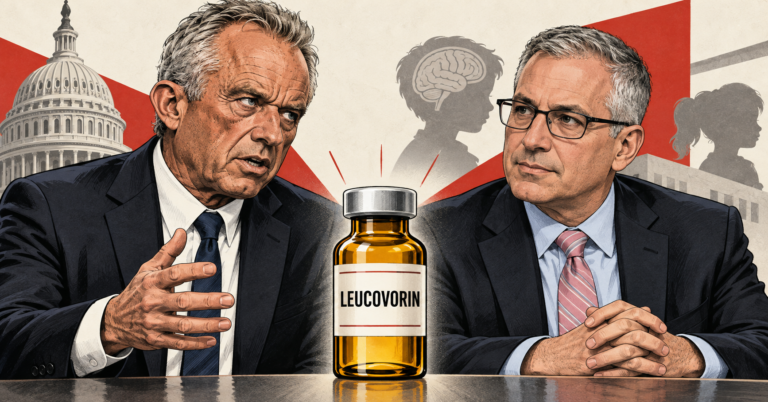 RFK Names Leucovorin Startup Co-Founder to Chair Autism Panel. Posted Draft Omits ABA