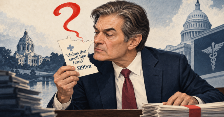 Minnesota Asks Dr. Oz to Show the Math Behind a $199 Million Medicaid Hold