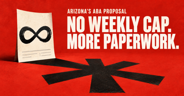 No Hearing, No Weekly Cap: Arizona’s Proposed ABA Rule Projects $46.5 Million in Savings